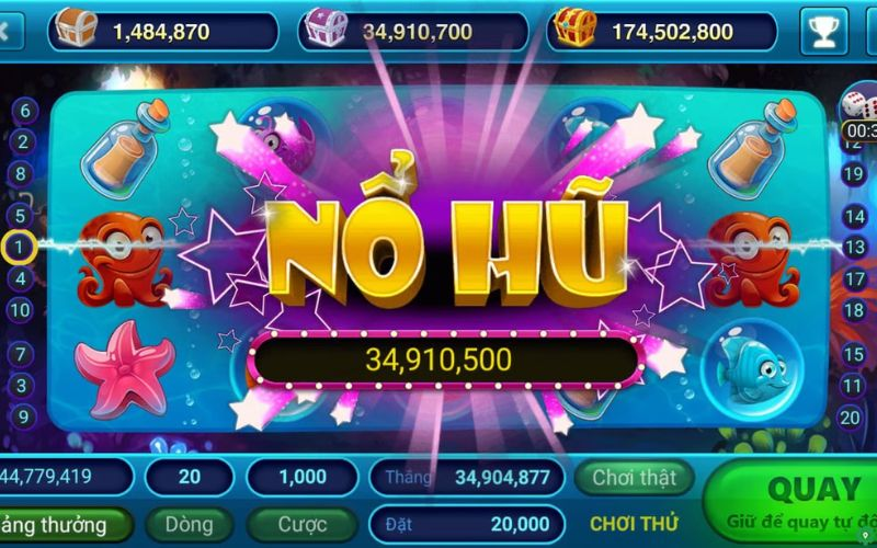 Nhà cung cấp các loại hình game nổ hũ online uy tín