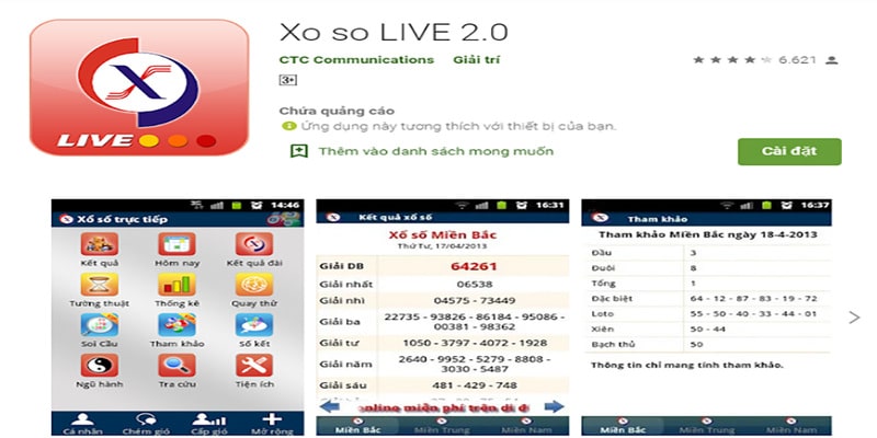 Phần mềm dự đoán xổ số live 2.0